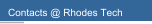 Contacts @ Rhodes Tech